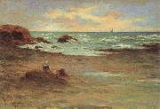 Emile Schuffenecker A Cove at Concarneau oil painting